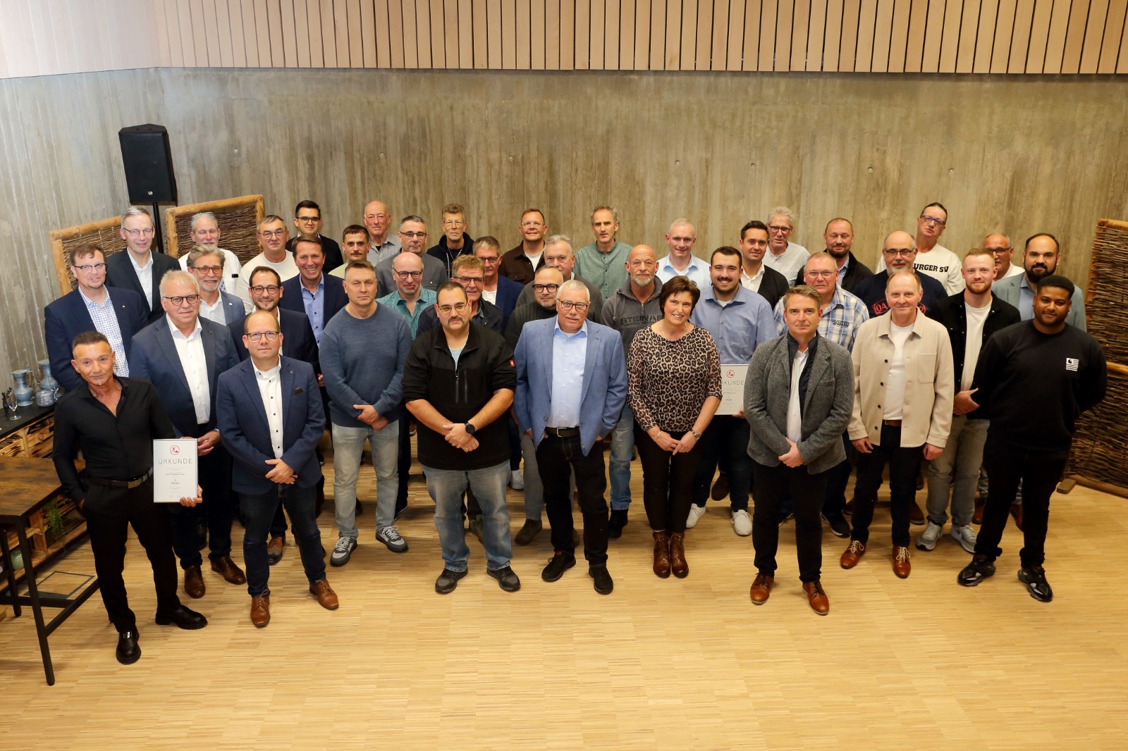 Jubilarfeier bei der Juchem-Gruppe Jubilarfeier bei der Juchem-Gruppe